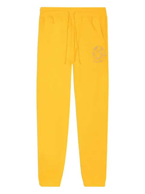 Billionaire Boys Club astronaut-print heart-mind-unity joggers Yellow 8118104