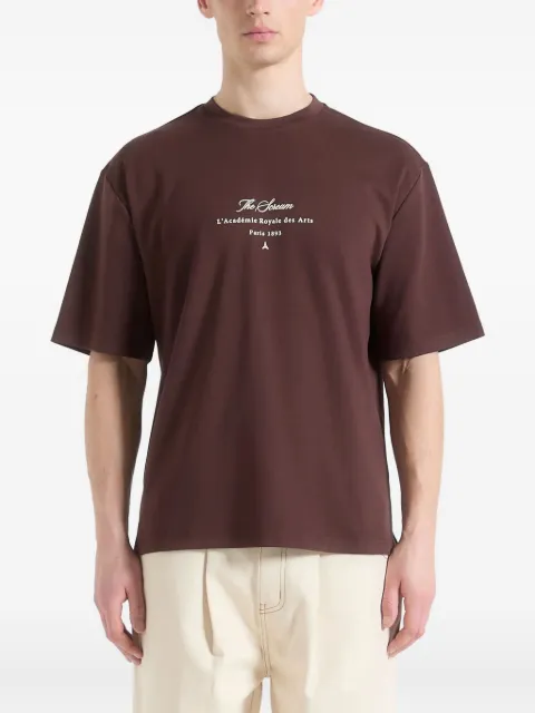 Manière De Voir The Scream cotton T-shirt Brown MAN3364