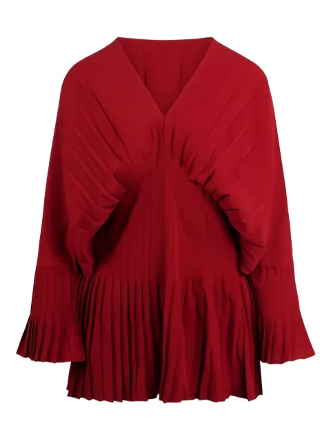Jovonna pleated Basile top Red BASILE