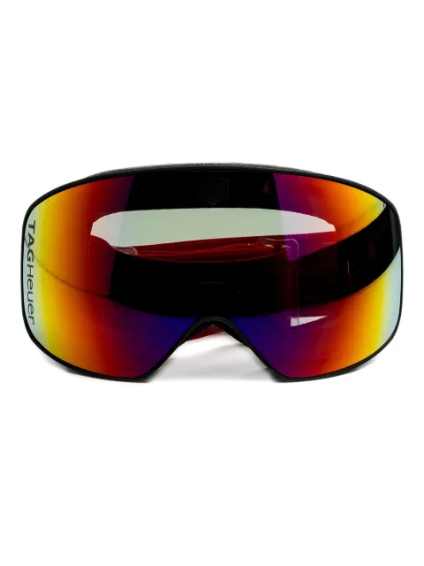 Tag Heuer Eyewear logo-strap ski goggles Black TH40052U
