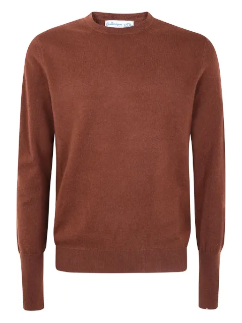 Ballantyne crew-neck cashmere sweater Brown B2P00012K00097