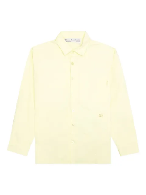 Advisory Board Crystals embroidered-patchwork shirt Yellow ABC123WSLW100SUL