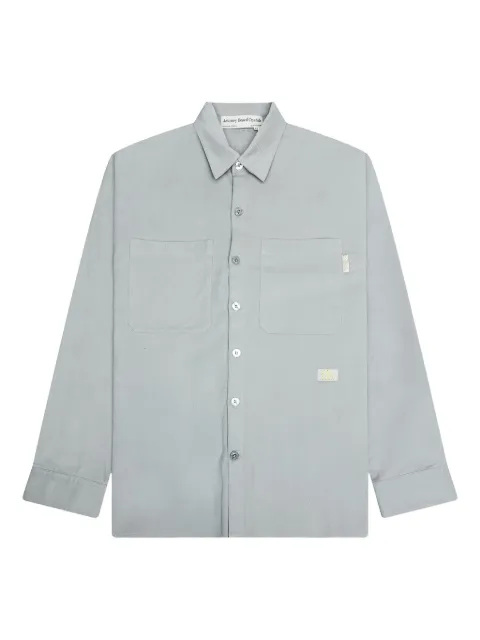 Advisory Board Crystals corduroy pocket shirt Grey ABC123WS300JGREY