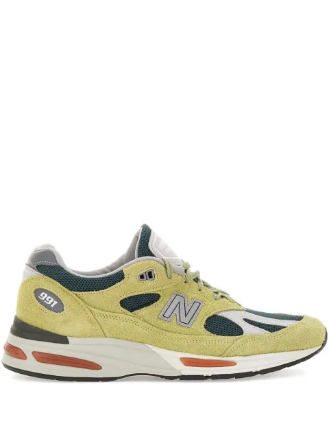 New Balance Made in UK 991V2 suede sneakers Green U991GT2GREEN