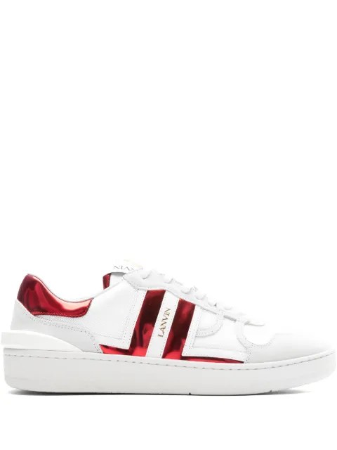 Lanvin Clay stripe low-top sneakers White FMSKDK00GLOSA230030