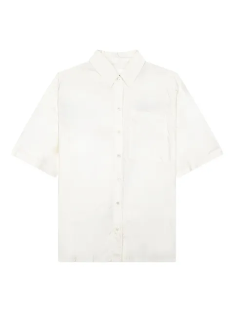 JIL SANDER+ short-sleeve pocket shirt Neutrals J47DL0165J70003