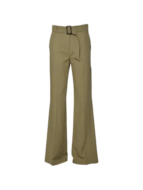 Room 52 belted trousers Green T723TRF03F03006