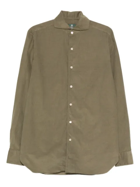 BORELLA button-fastening shirt Green LT44947