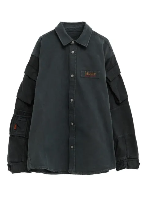 Martine Rose denim utility overshirt Grey 475WP22414