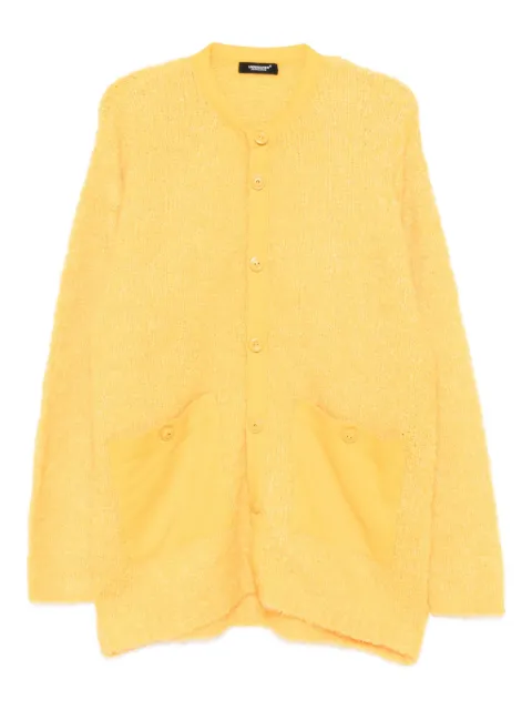 Undercover crew-neck cardigan Yellow UC2E4901YELLOW