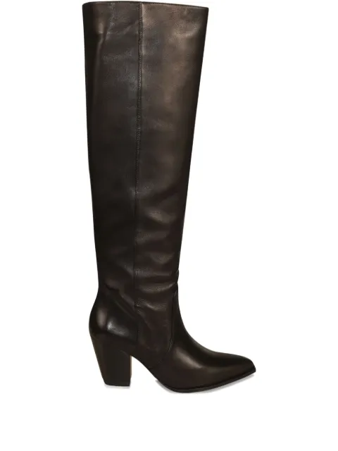 Stuart Weitzman 80mm Jolene pointed-toe sock boots Black JOLENEBOOTBLACK