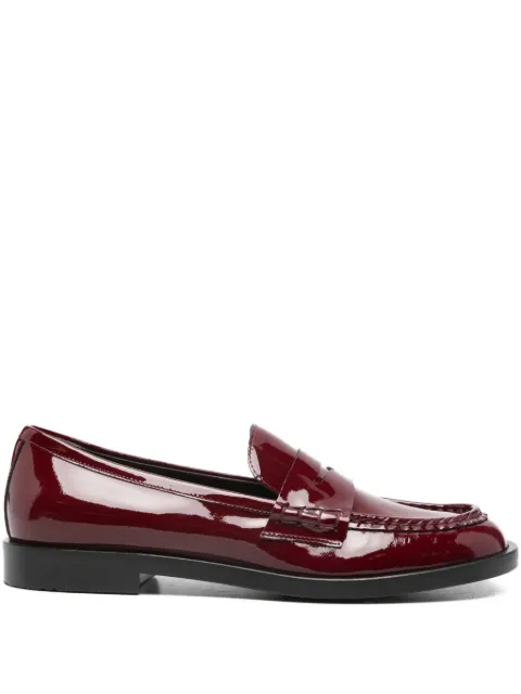 Roberto Festa patent-leather loafers Red XANDER