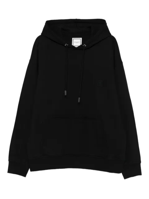 Wooyoungmi logo-embroidered hoodie Black W253TS36