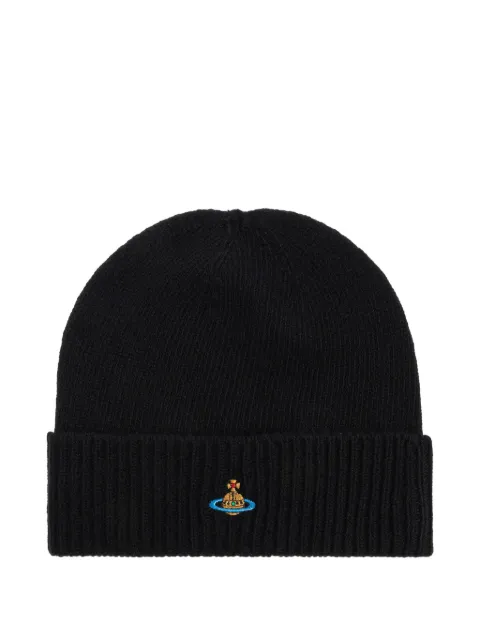 Vivienne Westwood cashmere beanie Black 8102001CK0069
