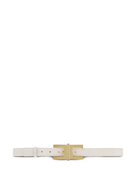 Elisabetta Franchi logo-buckle belt White CT57S57E2