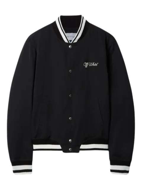 Off-White button striped jacket Black 44MEH05FC9F0011001