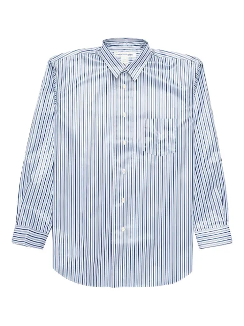 Comme Des Garçons Shirt stripe cotton shirt Blue S280861