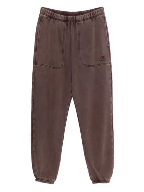 Champion logo-embroidered track pants Brown 221574