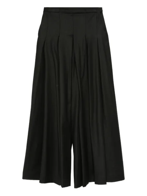 CO.GO pleated pants Black 25FMBP25325FWX115