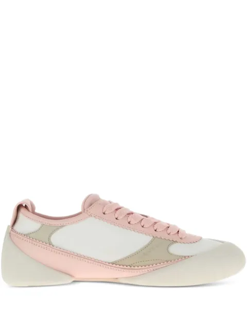 Alexander McQueen Flexion leather panelled lace-up trainers White 828616WIAFP