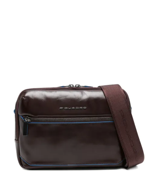 PIQUADRO leather zip-fastening bag Brown CA6588B2