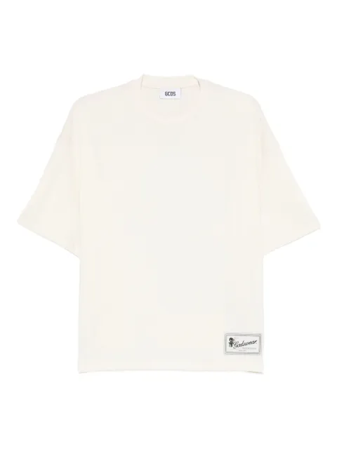GCDS graphic-print t-shirt Neutrals B2CW2318JF115