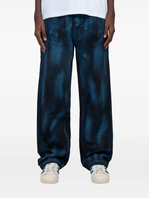 Arte Antwerp paint-splatter jeans Blue AW25147P1