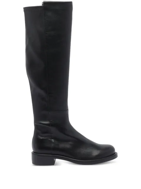 Stuart Weitzman leather boots Black SM478