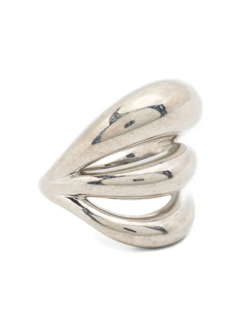 Panconesi Triptych Blow Up ring Silver F25FG002S