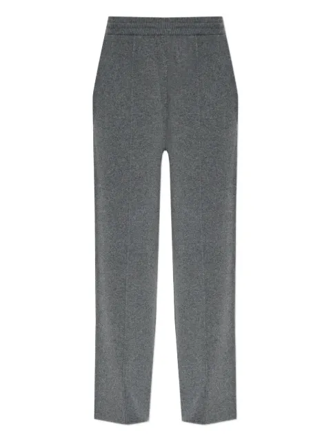 Lanvin elastic-waistband side-seam trousers Grey RWTR0024K065H25