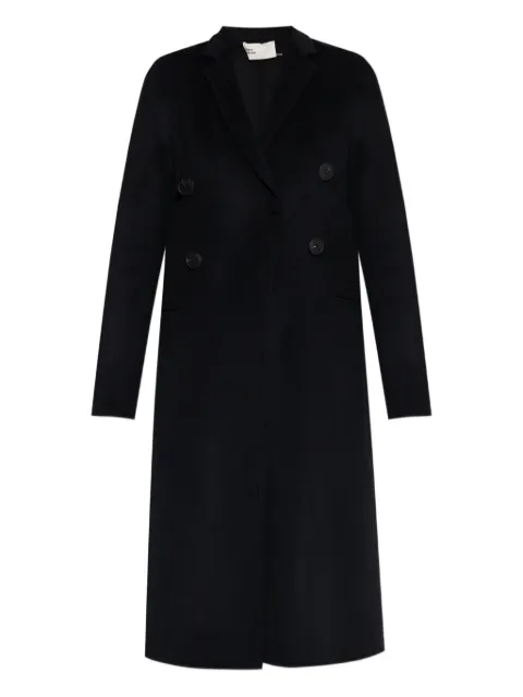 Tory Burch double-breasted wool coat Black 176370