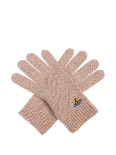Vivienne Westwood cashmere gloves Pink 8202002QK0069