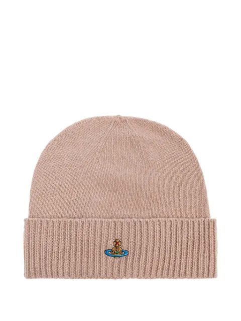 Vivienne Westwood cashmere beanie Pink 8102001CK0069