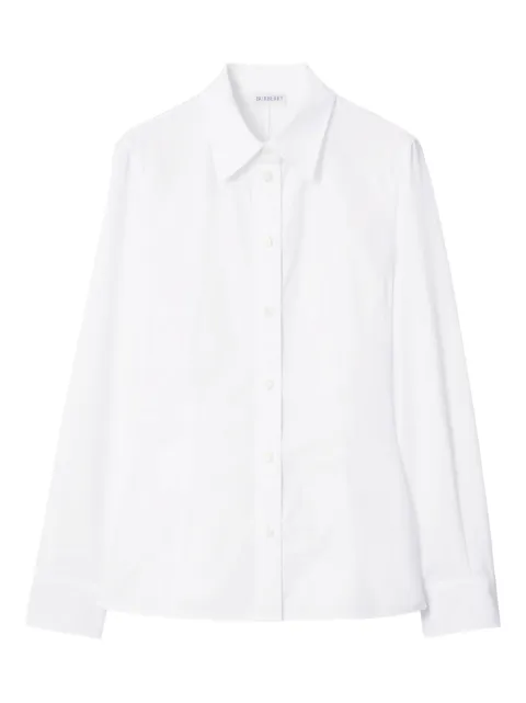 Burberry slim fit cotton poplin shirt White 8117134