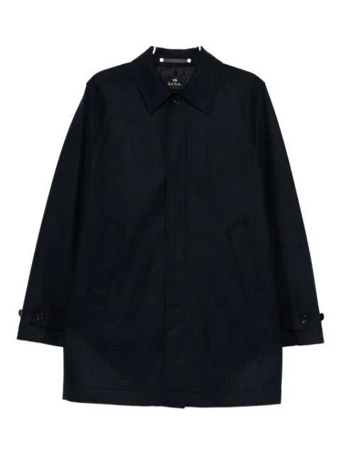 PS Paul Smith checked coat Blue M2R316YT22482