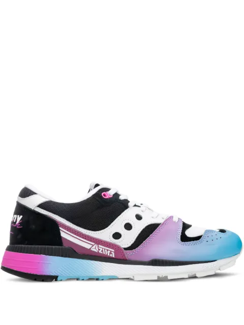 Saucony x Acribik 'Tech Noir' gradient-effect sneakers Black S706011