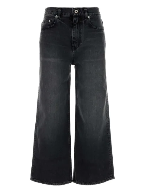 Kenzo x Futura 2000 cropped jeans Grey FF62DP2336C8