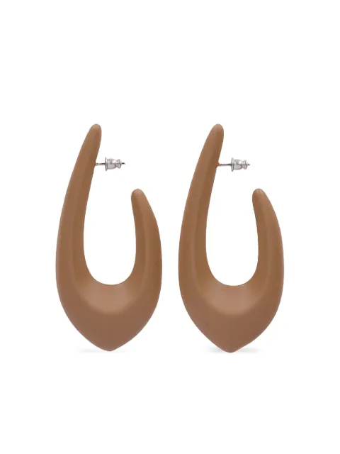Panconesi Spada drop earrings Brown F25EA030P