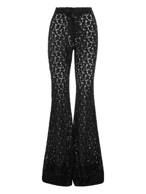 Ana Radu lace flared trousers Black 46415