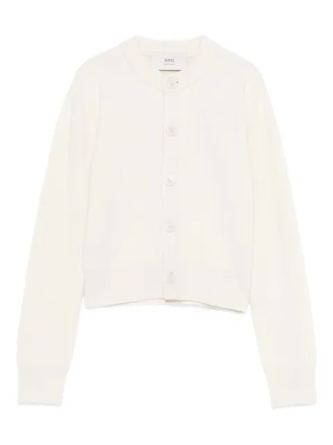 AMI Paris button-front cardigan Neutrals E25FKC171KN0071