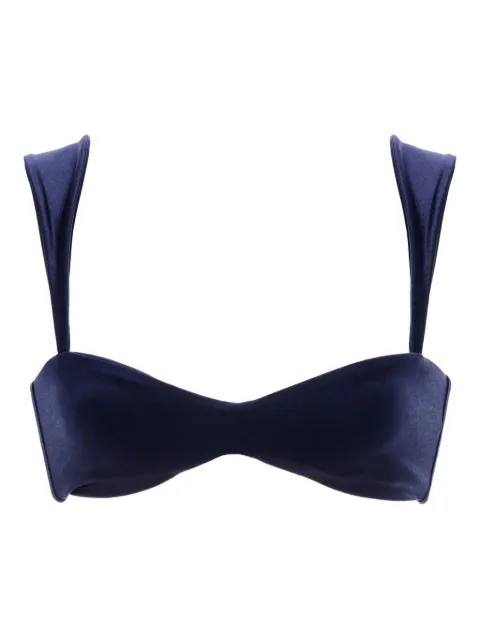 Agua Bendita Fiore bikini top Blue 19753