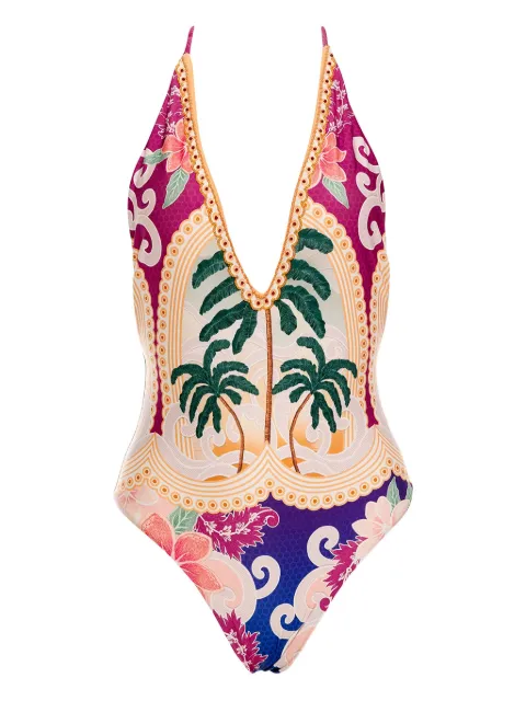 Agua Bendita Aloe Thamar swimsuit Neutrals 20086