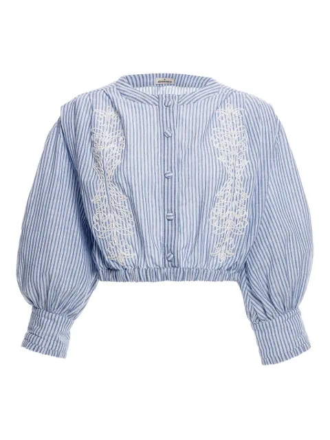 Agua Bendita Isolda Batik blouse Blue 20528