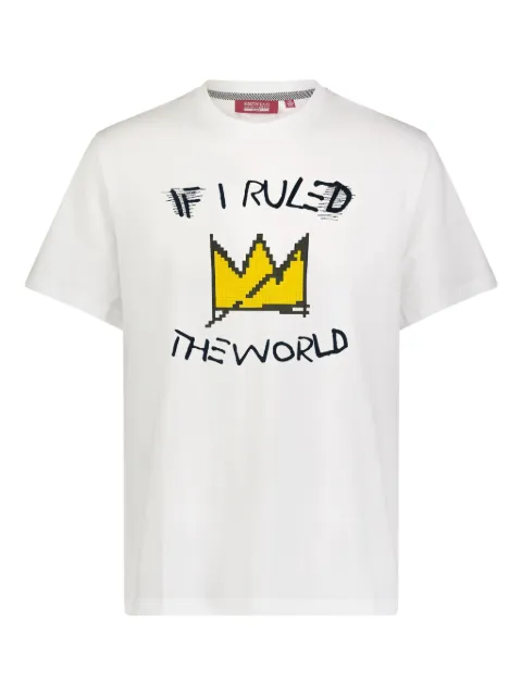 Mostly Heard Rarely Seen 8-Bit Ruled The Wold T-shirt White MH03ADT02