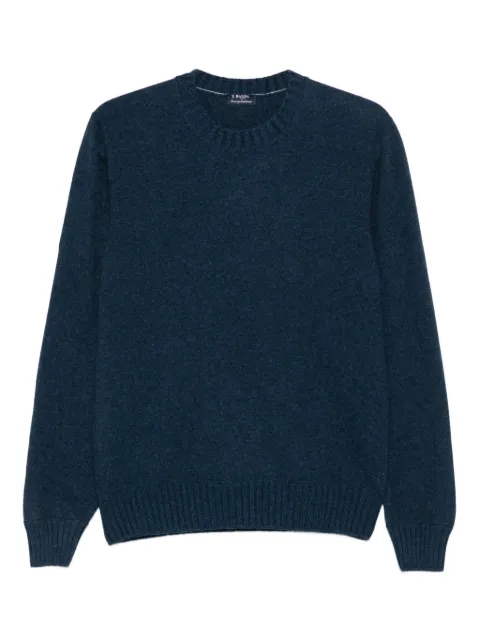 Barba crew-neck sweater Blue 2020157506