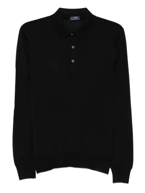 Barba polo-neck long-sleeve sweater Black 1319057532