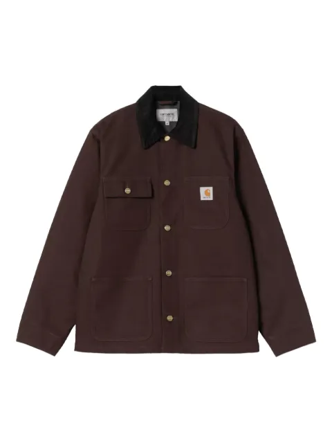 Carhartt WIP Michigan corduroy-collar jacket Brown I015261