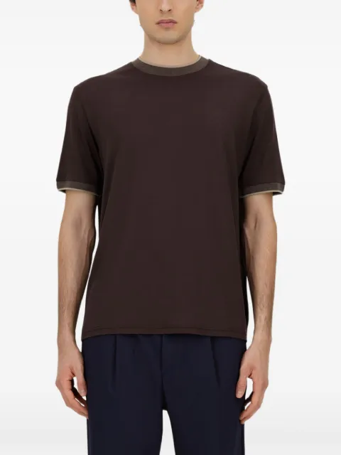 Herno short-sleeve T-shirt Brown JG000244U52068