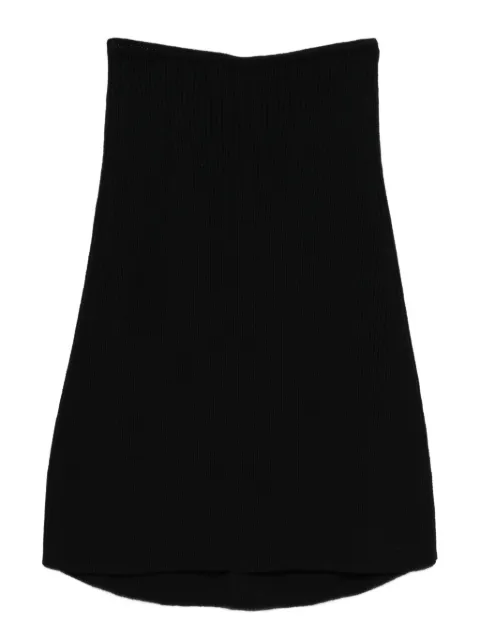 Rick Owens knitted skirt Black RR02E1491KWVH
