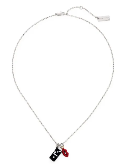 Marc Jacobs lips-embellishment necklace Silver 2R5JNC001J44099
